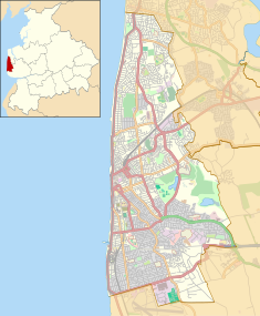 Elmslie School is located in Blackpool