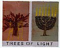 Trees of Light, 1993 Mixed media and collage on cardboard Israel Museum, Jerusalem