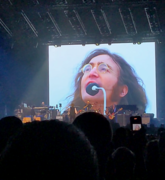 Paul McCartney performing "I've Got a Feeling" video duet with John Lennon on the Got Back tour at Camping World Stadium in Orlando, Florida, 28 May 2022 (02) (cropped).png