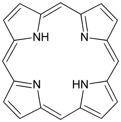 Porphyrin structure