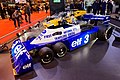 Une Tyrrell P34 de 1977 exposée lors du salon Rétromobile 2017.