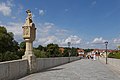 Bruckmandl, Anfang des 20. Jahrhunderts auch Brückenmännchen genannt, auf der Steinernen Brücke.