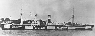 SS <i>Rio Tercero</i> Cargo steamship that was sunk in WW2