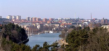 Vista de Södertälje