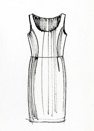 <span class="mw-page-title-main">Sheath dress</span> Type of dress designed to fit close to the body, relatively unadorned