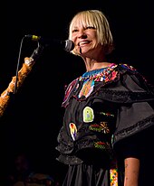 Australian singer-songwriter Sia is one of Aguilera's favorite people to collaborate with. Sia at Seattle.jpg