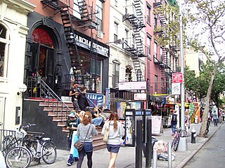 <span class="mw-page-title-main">8th Street and St. Mark's Place</span> West-east street in Manhattan, New York