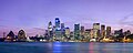 Sydney skyline as viewed across Sydney Harbour from Kirribilli