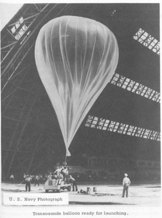 <span class="mw-page-title-main">Weather balloon</span> High-altitude balloon to which meteorological instruments are attached