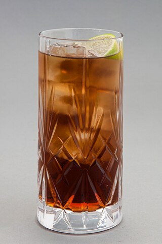 <span class="mw-page-title-main">Rum and Coke</span> Highball cocktail