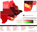 1979 Botswana general election results by constituency