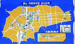 Figure 1. Scope of Seoul's downtown redevelopment in 1987