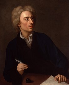 Chân dung Alexander Pope những năm 1720 của Michael Dahl