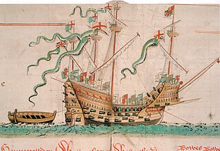 <i>Mary Rose</i> Carrack-type warship of the English Tudor navy