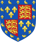 Description de l'image Arms of Edmund Tudor, Earl of Richmond.svg.