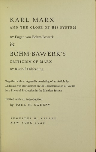 <span class="mw-page-title-main">Criticism of Marxism</span>