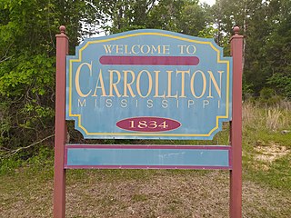 <span class="mw-page-title-main">Carrollton, Mississippi</span> Town in Mississippi, United States