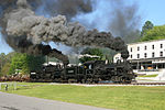 Thumbnail for File:Cass Scenic Railroad State Park - Heisler 6 and Shay 11.jpg