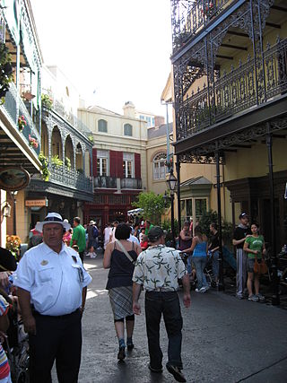 <span class="mw-page-title-main">New Orleans Square</span> Themed land at Disneyland in California