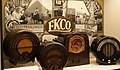 Collection of Ekco radios on show at the Central Museum