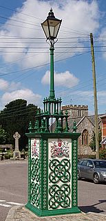 Hemyock village in the United Kingdom