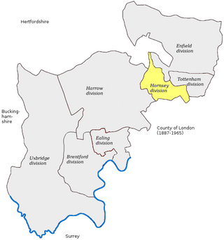 <span class="mw-page-title-main">Hornsey (UK Parliament constituency)</span> Parliamentary constituency in the United Kingdom, 1885–1983