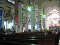 Inside of the main hall of the cathedral