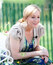 Rowling tại Nhà Trắng vào năm 2010