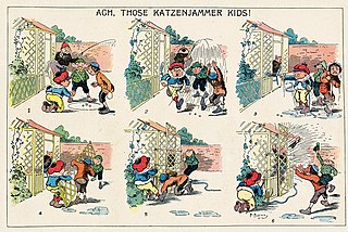 <i>The Katzenjammer Kids</i> 1897-2006 American comic strip