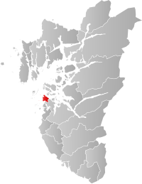 Kart som viser Randaberg kommune.