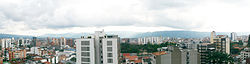 Viwe of Downtown Bucaramanga, from Cabecera area