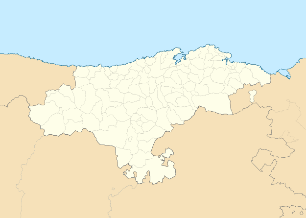 2021–22 Tercera División RFEF is located in Cantabria