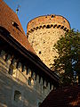 * Nomination Kotnov Castle, Tábor by Ben Skála, nom by Lycaon 08:49, 29 October 2007 (UTC) * Decline The composition is not very good (tree is in the way) and there is uneven lighting. I don't know if this was stitched or if the tower really looks like that, in the former case that would also be a concern. Dori - Talk 04:04, 2 November 2007 (UTC)