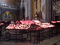 File:Votive candles, Basilique Sainte-Thérèse de Lisieux, France