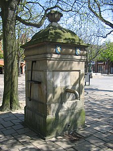 Pompe à eau de village, 's-Gravenzande, Hollande, XVIIIe siècle.