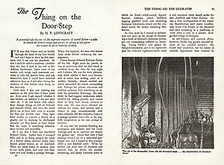 <span class="mw-page-title-main">The Thing on the Doorstep</span> 1933 short story by H. P. Lovecraft