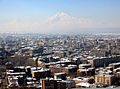 English: Yerevan with Ararat