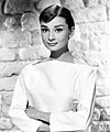 Audrey Hepburn in november 1956 overleden op 20 januari 1993