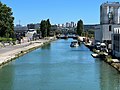 Dr Canal Saint-Denis vu dr Pont de Stains gsah