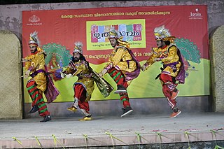 <span class="mw-page-title-main">Chavittu Nadakam</span> Indian folk dance drama