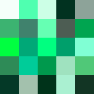 <span class="mw-page-title-main">Spring green</span> Color