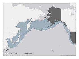 Distribution of E. dofleini