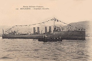 French destroyer <i>Renaudin</i> Destroyer of the French Navy