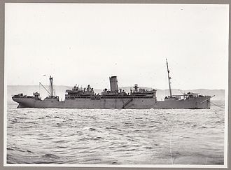 HMS Cavina, a 6,908 GRT Elders & Fyffes banana boat built in 1924 and converted into an ocean boarding vessel in 1940 HMS-Cavina-WW2-1941-requisitioned-Elder&Fyffes-Banana-Boat.jpg