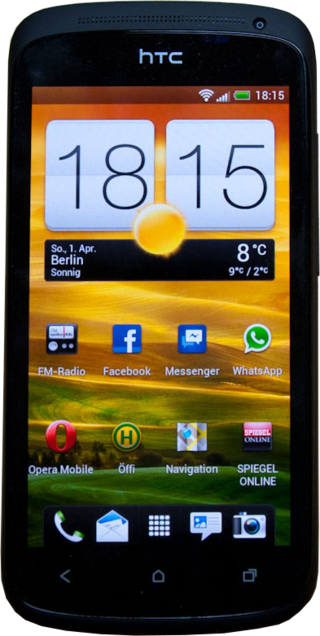 <span class="mw-page-title-main">HTC One S</span> Smartphone model