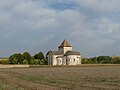 L'église isolée.