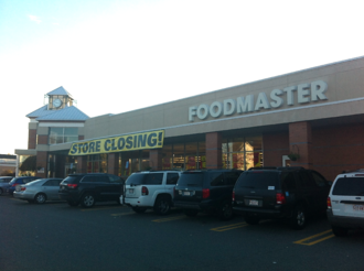 The Melrose store during liquidation. MelroseFoodmaster.png