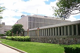 Grand Rapids Hall of Justice on Monroe Avenue