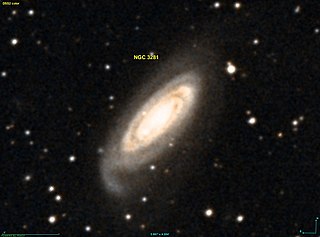 <span class="mw-page-title-main">NGC 3281</span> Large unbarred spiral galaxy in the constellation Antlia