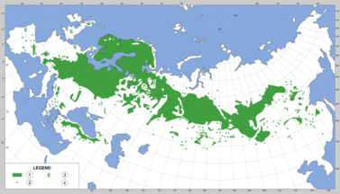 Distribution map